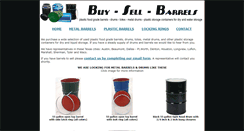 Desktop Screenshot of buysellbarrels.com
